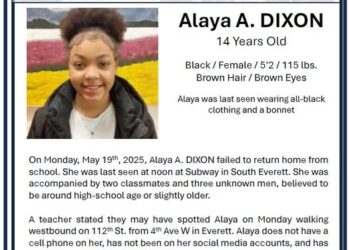 Family Desperately Searching for Missing 14-Year-Old Girl in Everett, Washington