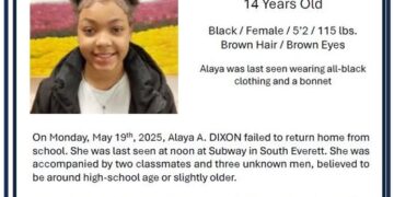 Family Desperately Searching for Missing 14-Year-Old Girl in Everett, Washington