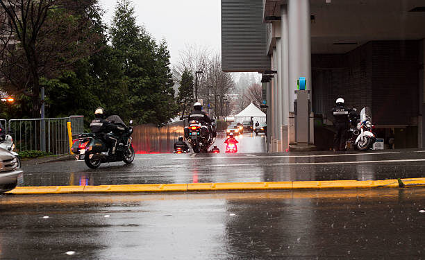 Bellevue Police on motorcycles: Crack Down on Speeding