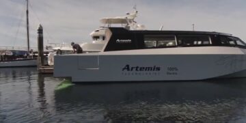 Washington Maritime Tech Firm Unveils Electric Water Taxi Amidst State Ferry Challenges