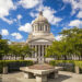 The Washington state Capitol building in Olympia, Washington