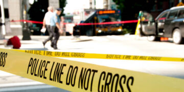 Police line do not cross.