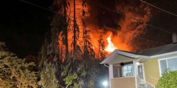 Elderly Woman in Critical Condition After Two-Alarm House Fire in Wallingford