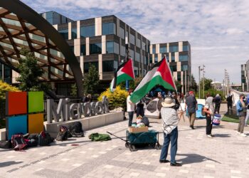 18 Arrested at Microsoft Campus During Second Day of Pro-Palestinian Protests