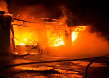 Garage Fire Spreads Through Puyallup Townhome, Forces Five From Their Home
