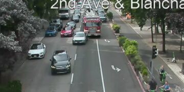 Suspect Who Rammed Seattle Fire Engine After Offering Whippets Taken Into Custody