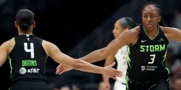 Storm Forces Decisive Game 3 with 86-83 Victory Over Defending Champion Aces