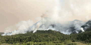 Bear Gulch Fire Expands to Nearly 10,000 Acres as Containment Slips