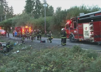 Pierce County Deputy’s Vehicle Strikes Car During Emergency Response in Puyallup