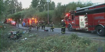 Pierce County Deputy’s Vehicle Strikes Car During Emergency Response in Puyallup