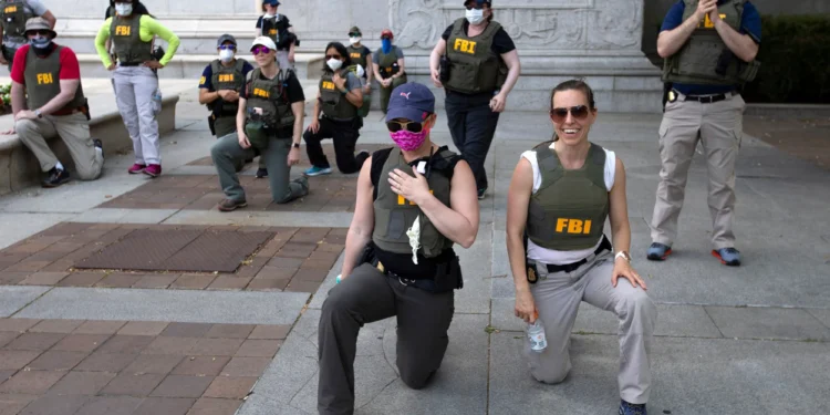 FBI Terminates Approximately 20 Agents Photographed Kneeling During 2020 Racial Justice Protests