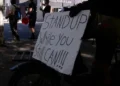 Protesters Gather Outside Seattle’s KOMO Over Jimmy Kimmel Suspension