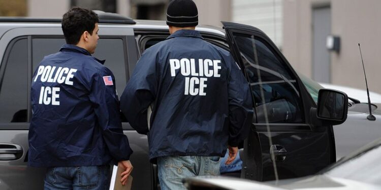 ICE Agent Suspended After Video Shows Woman Pushed to Ground at Federal Courthouse