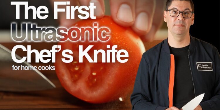 Seattle Inventor Launches $399 Ultrasonic Chef’s Knife Using 40,000 Vibrations Per Second