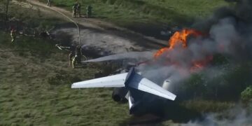 Husband and Wife Killed in Fiery Plane Crash on Massachusetts Highway, One Motorist Injured