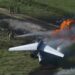 Husband and Wife Killed in Fiery Plane Crash on Massachusetts Highway, One Motorist Injured