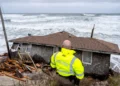 Another five homes collapse on North Carolina’s Outer Banks as storms intensify