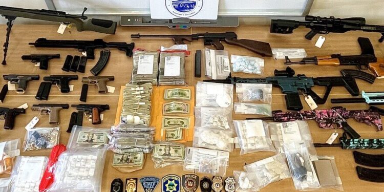 Ten Arrested in Western Washington Drug and Firearms Trafficking Operation Spanning Multiple Counties