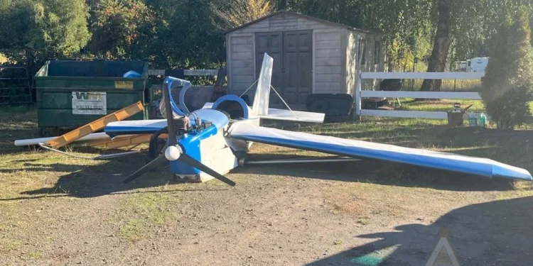 Homemade Aircraft Makes Emergency Landing in Kitsap County Driveway, Pilot Uninjured