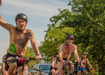 Portland Naked Bike Riders Protest Federal Troops in ‘Emergency’ Edition of Annual Event