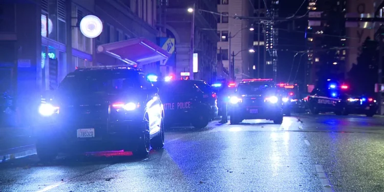 Seattle Police Arrest Two, Seek Third in Armed Robbery Downtown