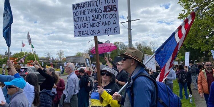 ‘No Kings’ Anti-Trump Protest Planned for October 18 at Washington State Capitol Campus