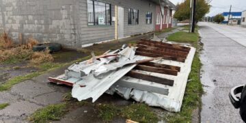 Possible Tornado Tears Roof Off Longview Building, Damages Multiple Structures