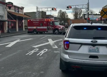 Woman in Her 50s Dies After Being Struck by Train in Downtown Puyallup