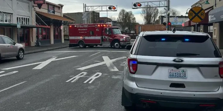 Woman in Her 50s Dies After Being Struck by Train in Downtown Puyallup