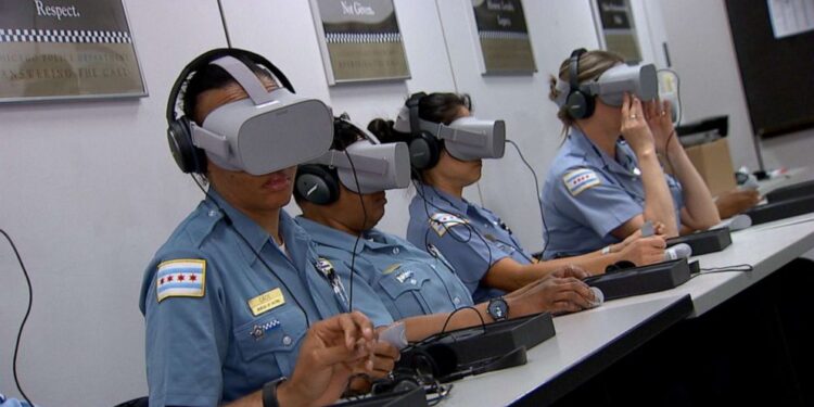 Washington Police Recruits Test Virtual Reality Training Program at Burien Academy