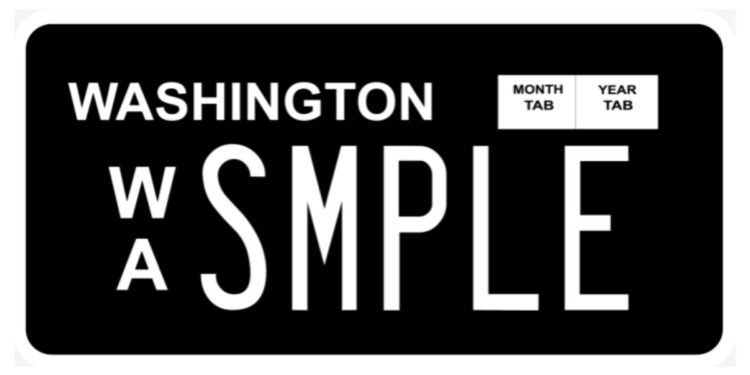 Washington State Introduces Retro ‘Throwback’ License Plate Design, Additional Specialty Options Coming Soon