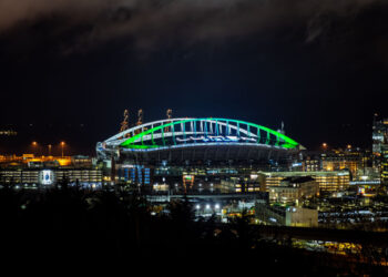 Seattle Lights Iconic Landmarks in Green and Gold for Eid Al-Fitr in Historic First
